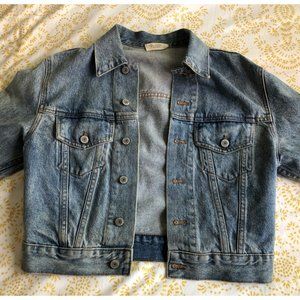 Brandy Melville Crop Jean Jacket